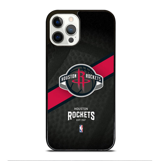 HOUSTON ROCKETS NBA LOGO 1 iPhone 12 Pro Case Cover