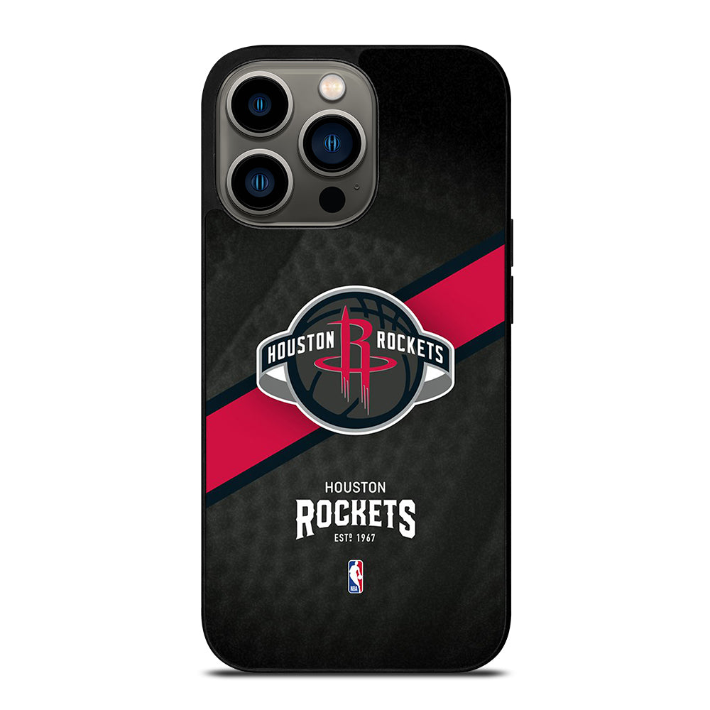 HOUSTON ROCKETS NBA LOGO 1 iPhone 13 Pro Case Cover