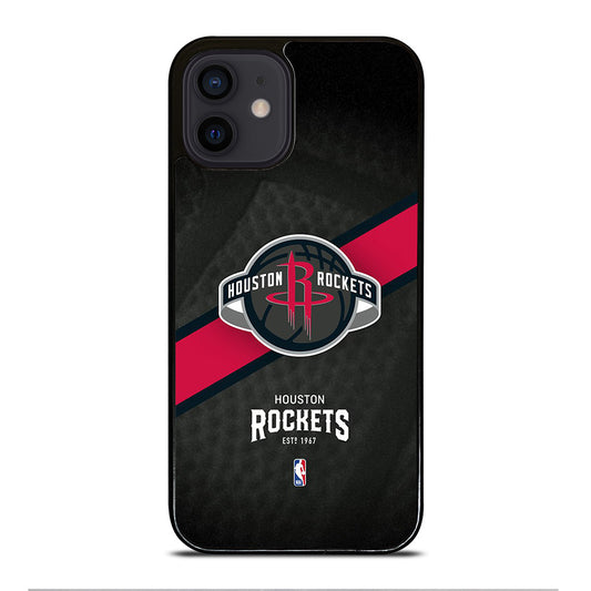 HOUSTON ROCKETS NBA LOGO 1 iPhone 12 Mini Case Cover