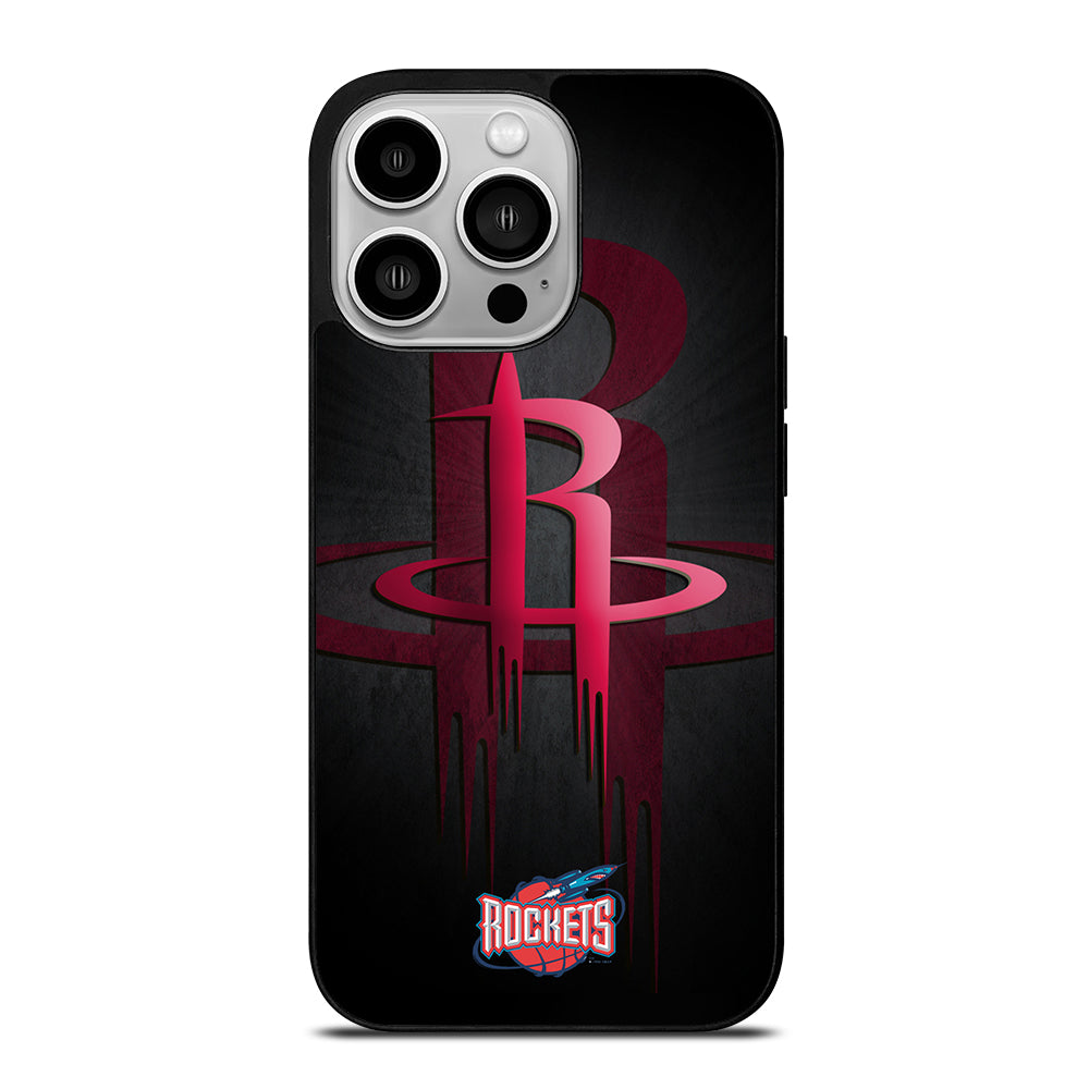 HOUSTON ROCKETS NBA LOGO 3 iPhone 14 Pro Case Cover