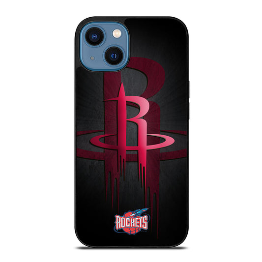 HOUSTON ROCKETS NBA LOGO 3 iPhone 14 Case Cover