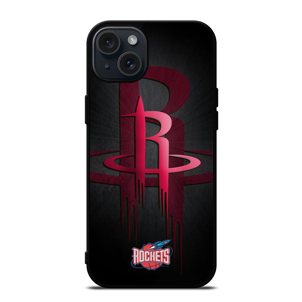 HOUSTON ROCKETS NBA LOGO 3 iPhone 15 Plus Case Cover