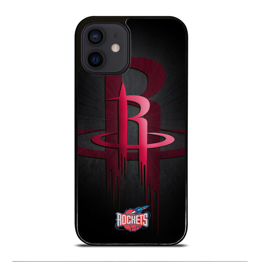 HOUSTON ROCKETS NBA LOGO 3 iPhone 12 Mini Case Cover