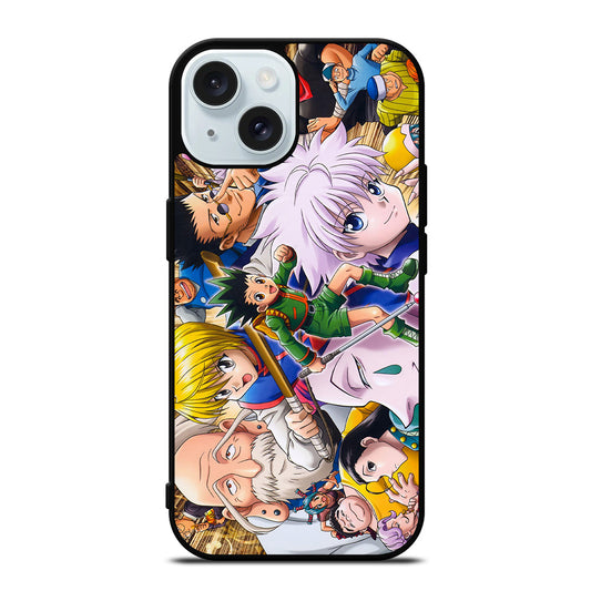 HUNTER X HUNTER ALL CHARACTER iPhone 15 Case Cover