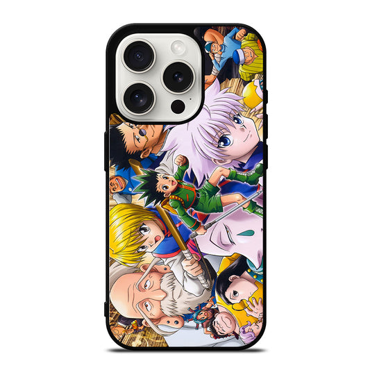 HUNTER X HUNTER ALL CHARACTER iPhone 15 Pro Case Cover