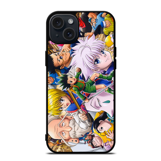 HUNTER X HUNTER ALL CHARACTER iPhone 15 Plus Case Cover