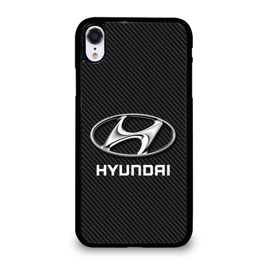 HYUNDAI LOGO CARBON iPhone XR Case Cover