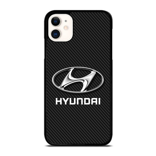 HYUNDAI LOGO CARBON iPhone 11 Case Cover