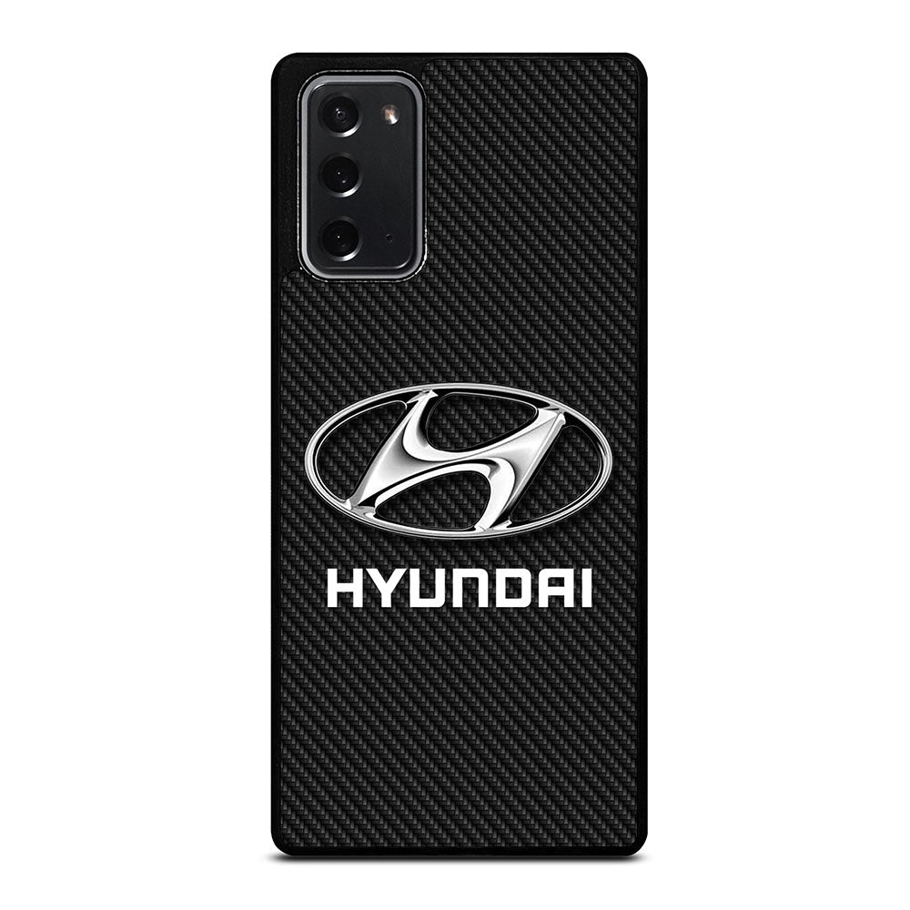 HYUNDAI LOGO CARBON Samsung Galaxy Note 20 Case Cover