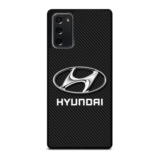 HYUNDAI LOGO CARBON Samsung Galaxy Note 20 Case Cover