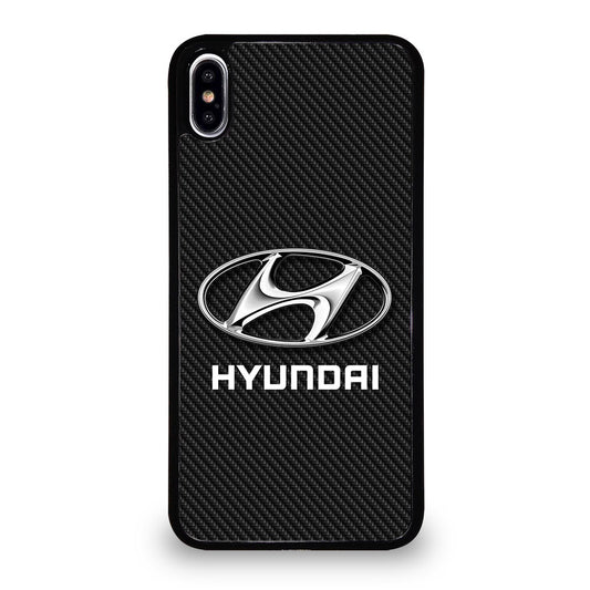 HYUNDAI LOGO CARBON iPhone XS Max Case Cover