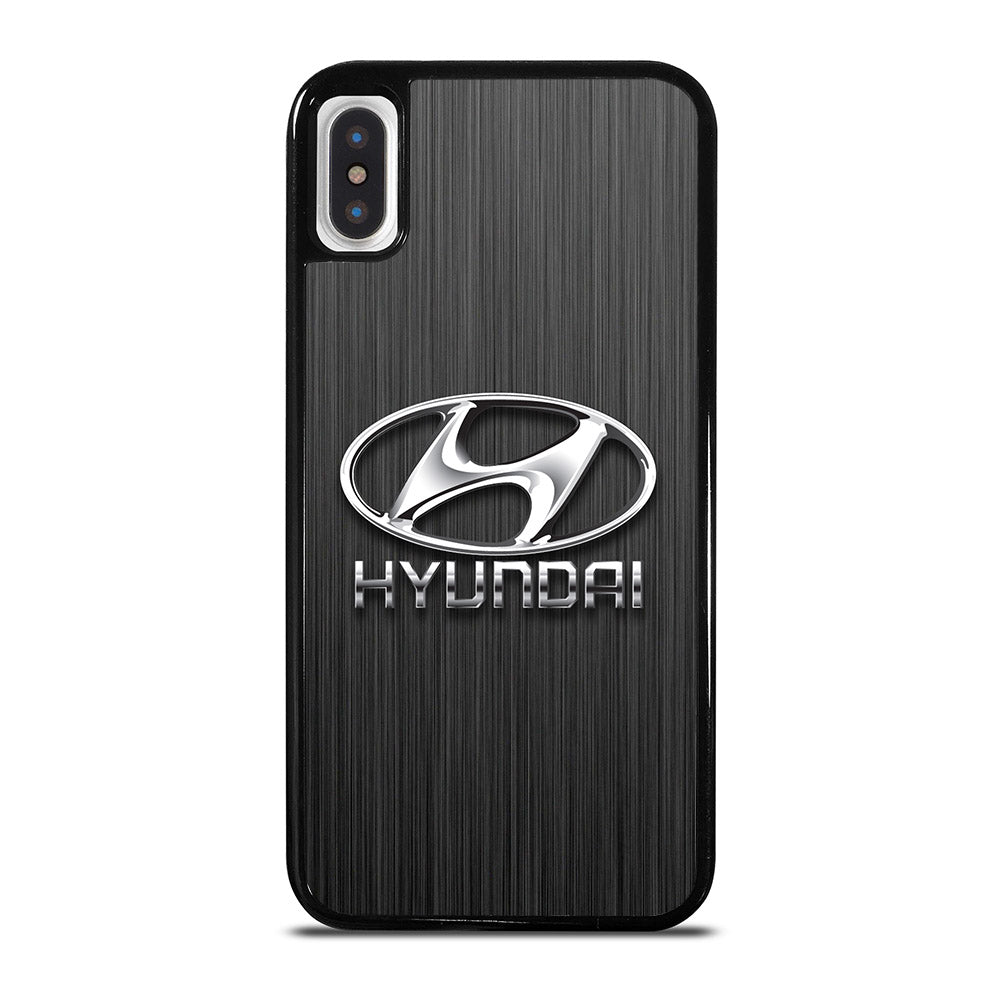 HYUNDAI LOGO METAL iPhone X / XS Case Cover