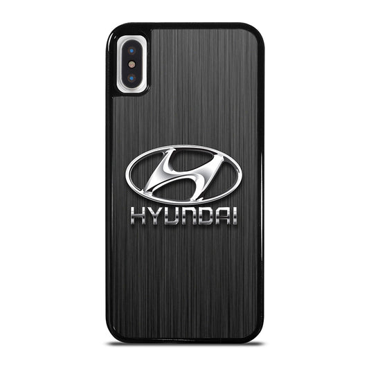 HYUNDAI LOGO METAL iPhone X / XS Case Cover