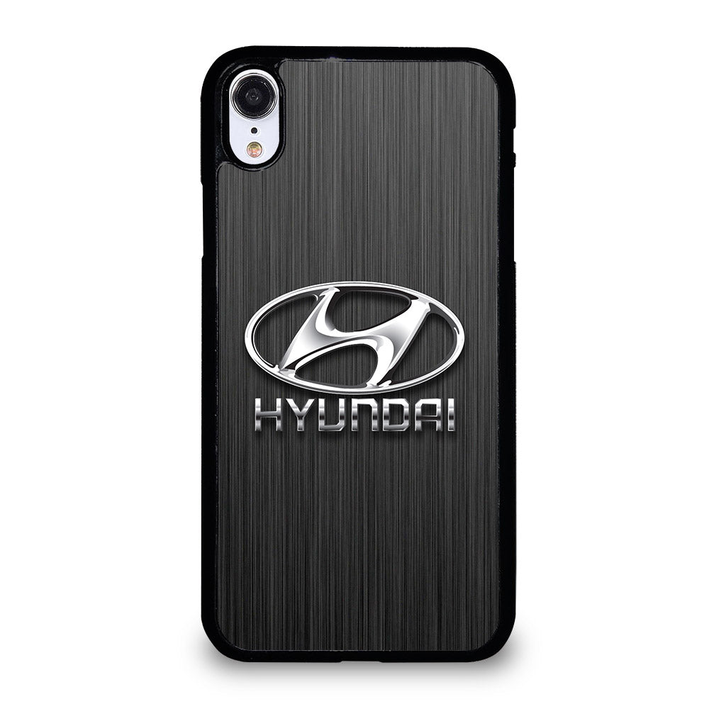 HYUNDAI LOGO METAL iPhone XR Case Cover