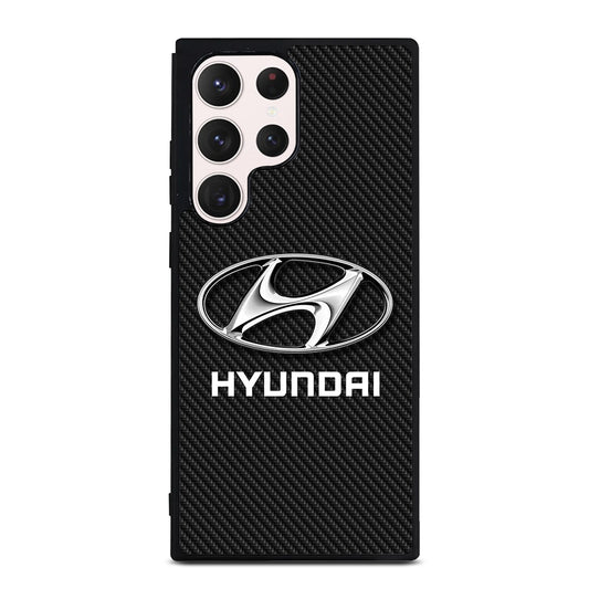HYUNDAI LOGO CARBON Samsung Galaxy S23 Ultra Case Cover