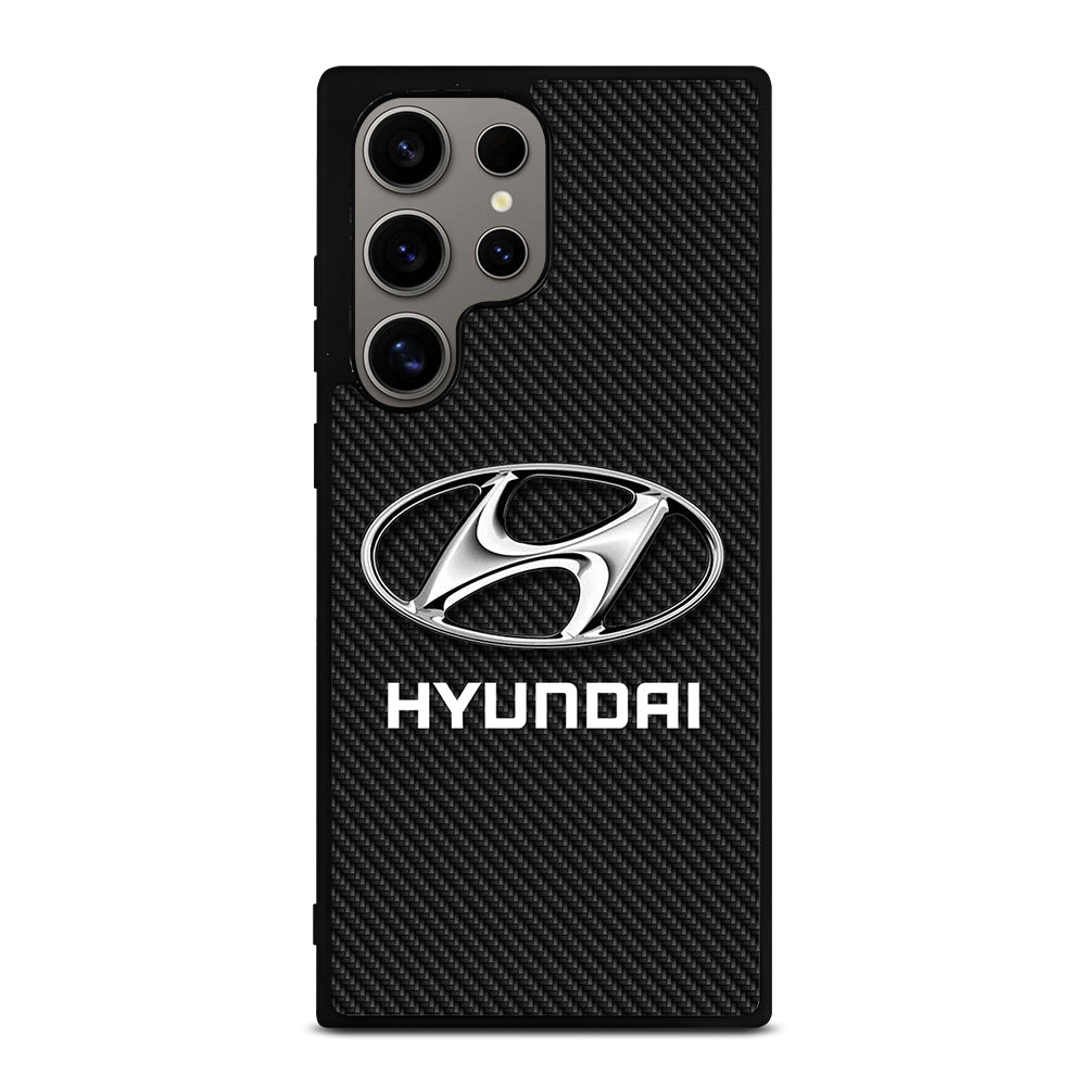 HYUNDAI LOGO CARBON Samsung Galaxy S24 Ultra Case Cover