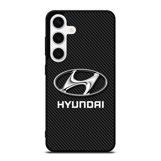 HYUNDAI LOGO CARBON Samsung Galaxy S24 Case Cover
