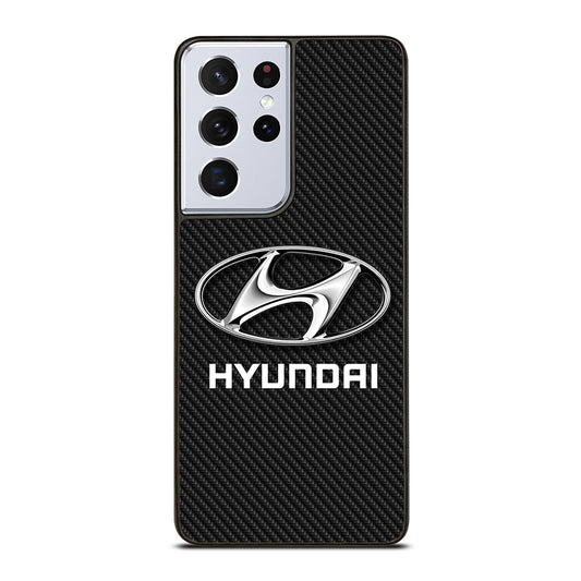 HYUNDAI LOGO CARBON Samsung Galaxy S21 Ultra Case Cover