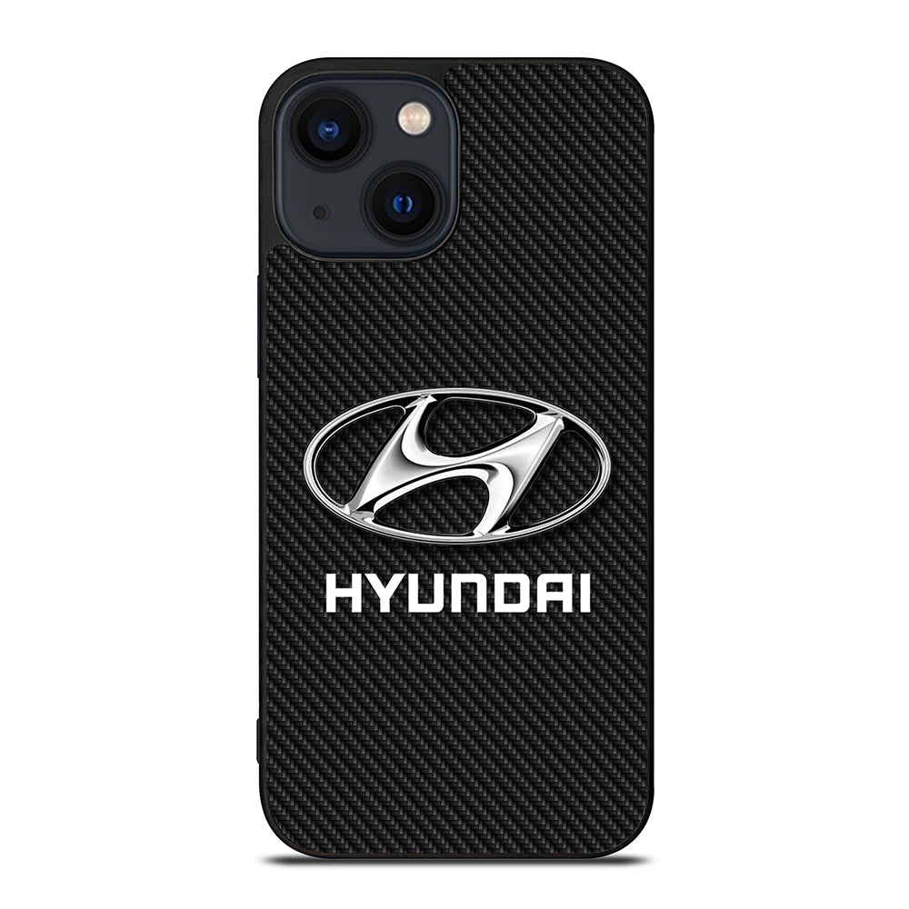 HYUNDAI LOGO CARBON iPhone 14 Plus Case Cover