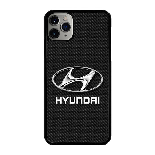 HYUNDAI LOGO CARBON iPhone 11 Pro Max Case Cover