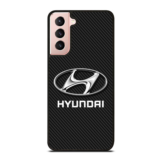 HYUNDAI LOGO CARBON Samsung Galaxy S21 Case Cover