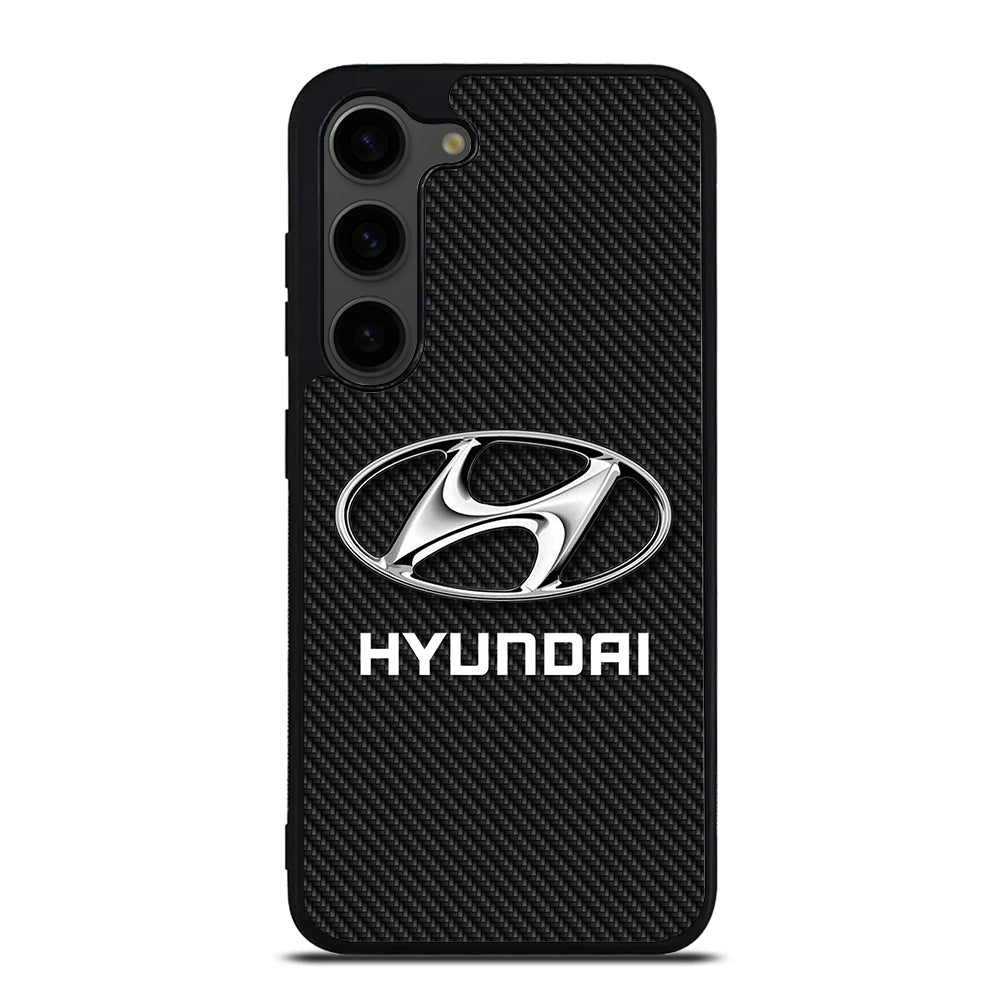 HYUNDAI LOGO CARBON Samsung Galaxy S23 Plus Case Cover