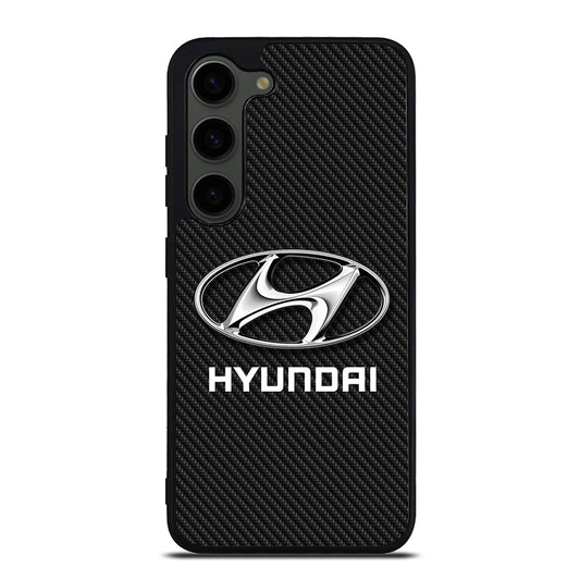 HYUNDAI LOGO CARBON Samsung Galaxy S23 Plus Case Cover
