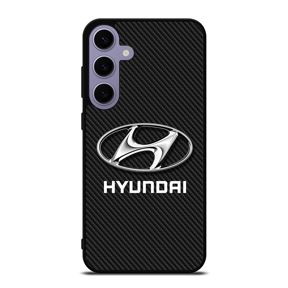 HYUNDAI LOGO CARBON Samsung Galaxy S24 Plus Case Cover
