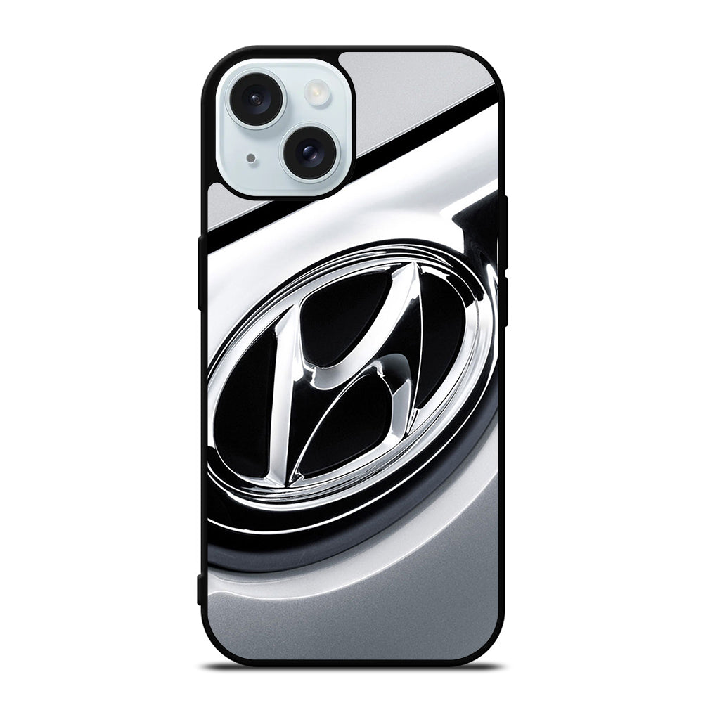 HYUNDAI LOGO EMBLEM iPhone 15 Case Cover