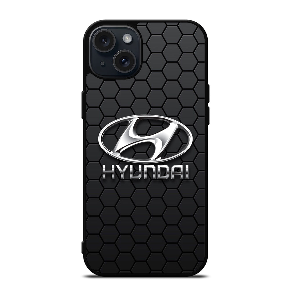 HYUNDAI LOGO HEXAGON iPhone 15 Plus Case Cover