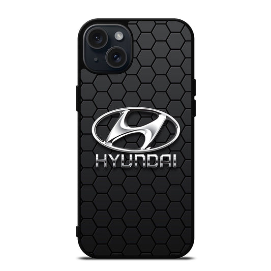 HYUNDAI LOGO HEXAGON iPhone 15 Plus Case Cover