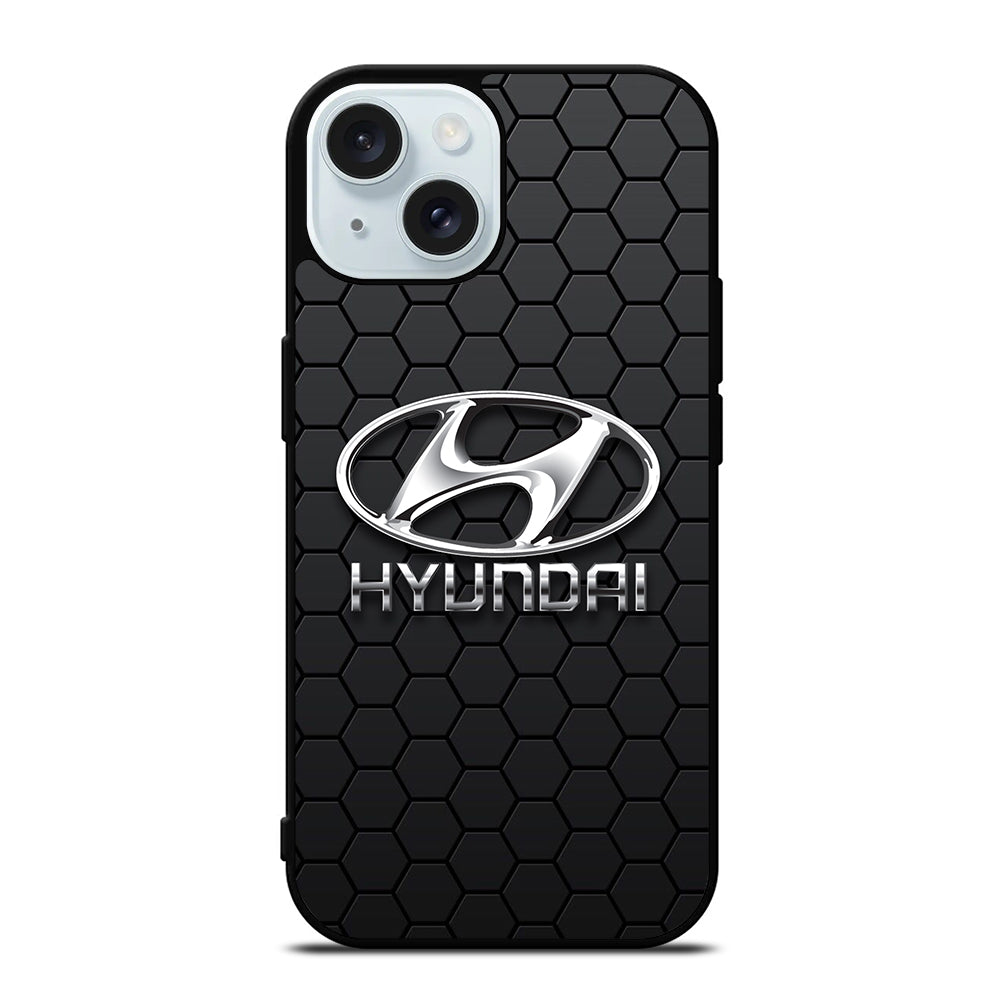 HYUNDAI LOGO HEXAGON iPhone 15 Case Cover