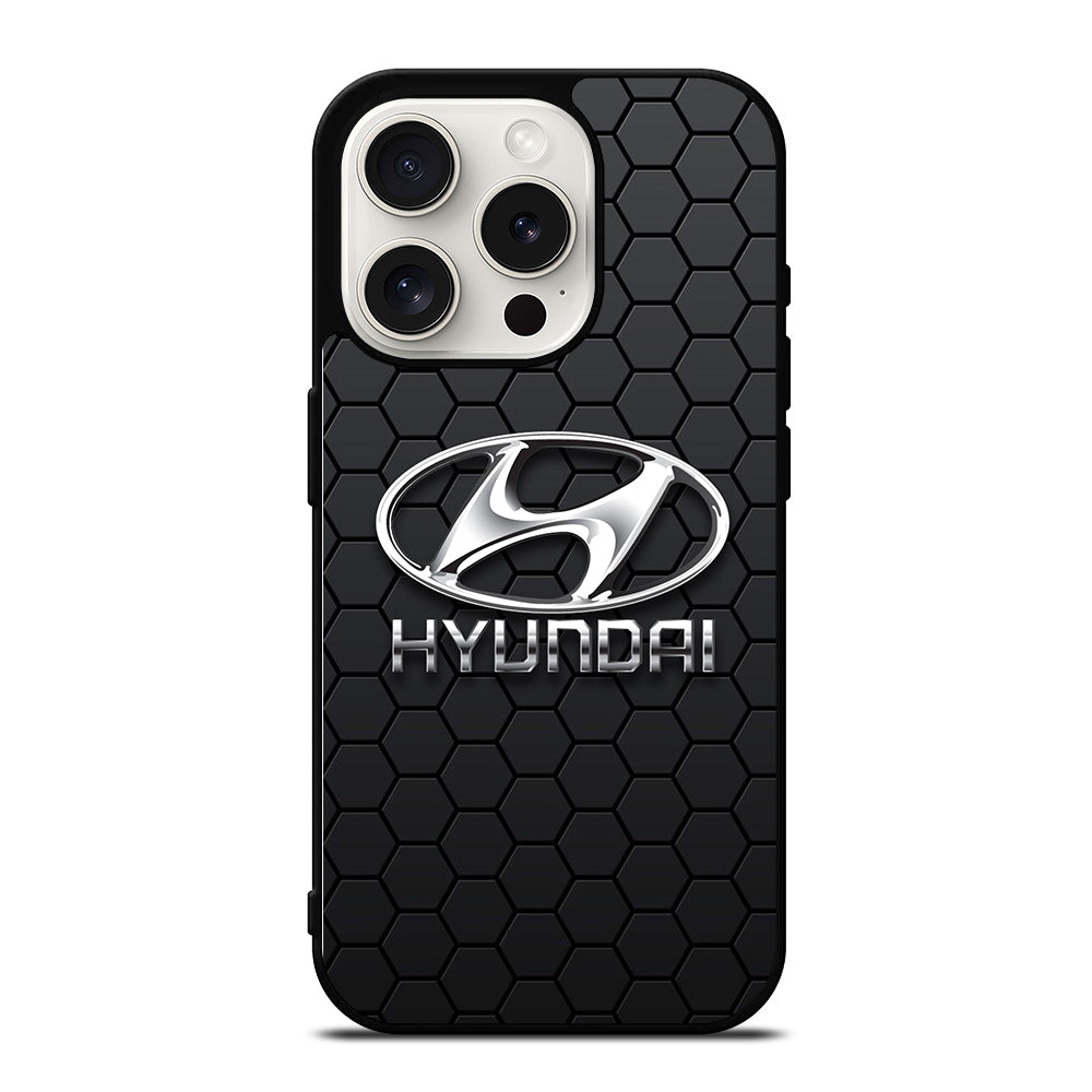 HYUNDAI LOGO HEXAGON iPhone 15 Pro Case Cover