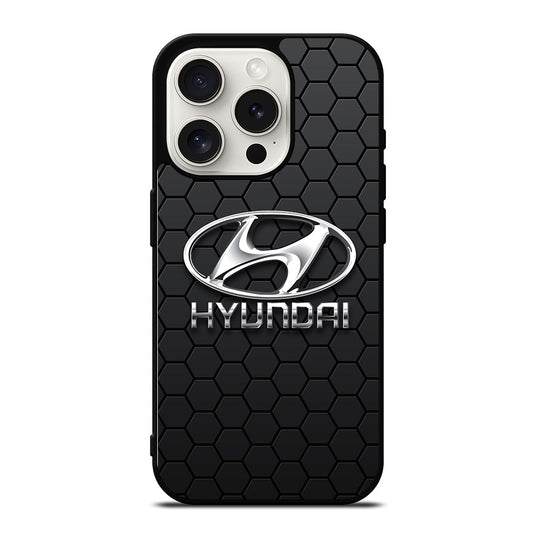 HYUNDAI LOGO HEXAGON iPhone 15 Pro Case Cover