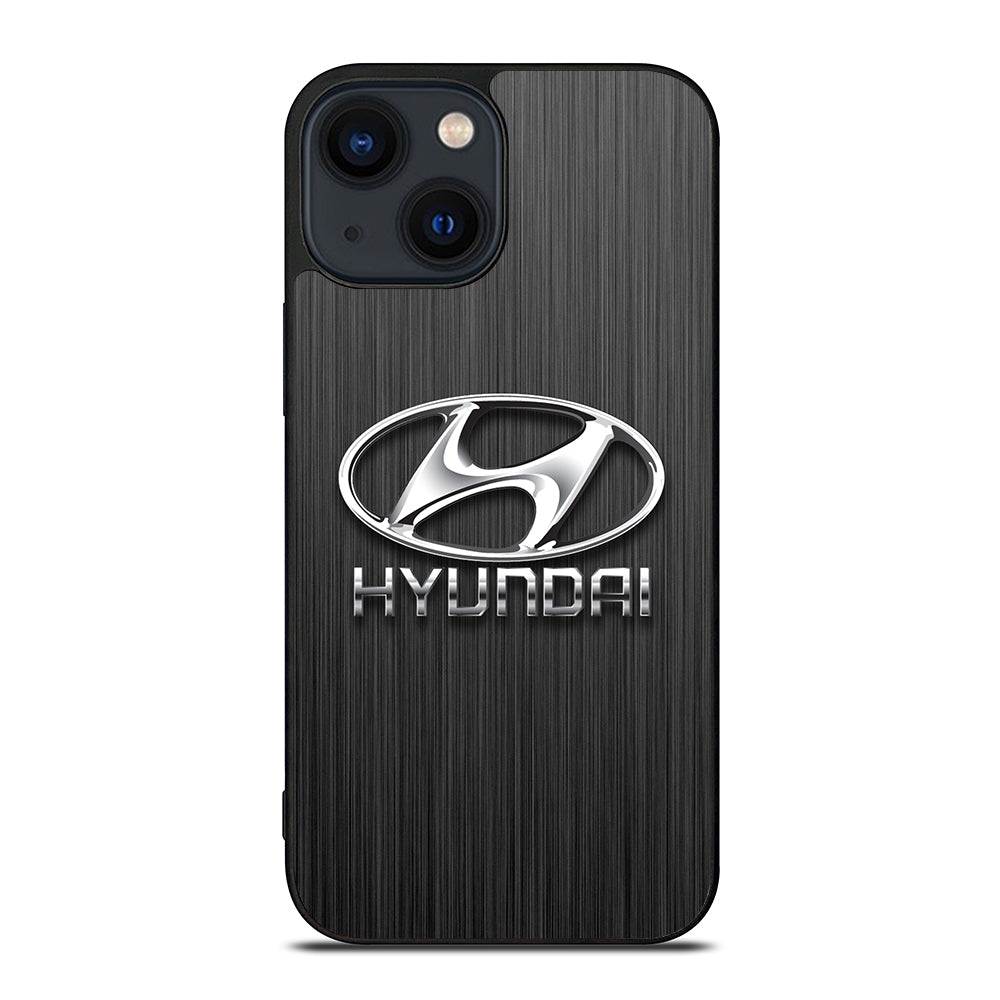 HYUNDAI LOGO METAL iPhone 14 Plus Case Cover