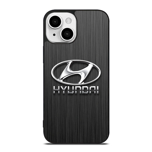HYUNDAI LOGO METAL iPhone 13 Mini Case Cover