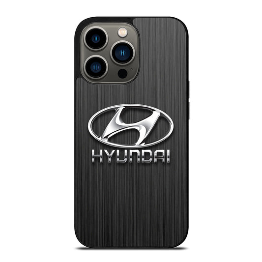 HYUNDAI LOGO METAL iPhone 13 Pro Case Cover