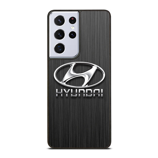 HYUNDAI LOGO METAL Samsung Galaxy S21 Ultra Case Cover