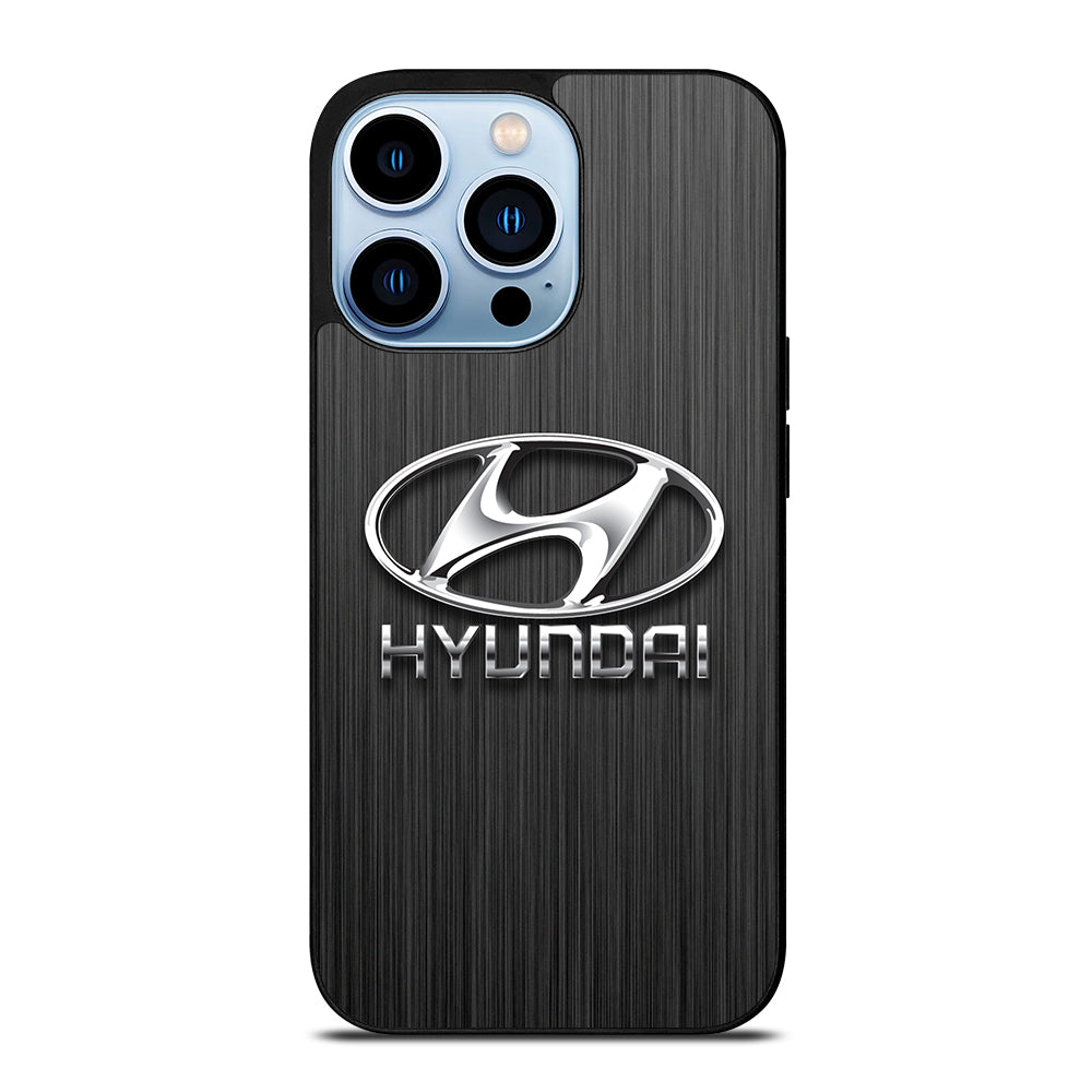 HYUNDAI LOGO METAL iPhone 13 Pro Max Case Cover