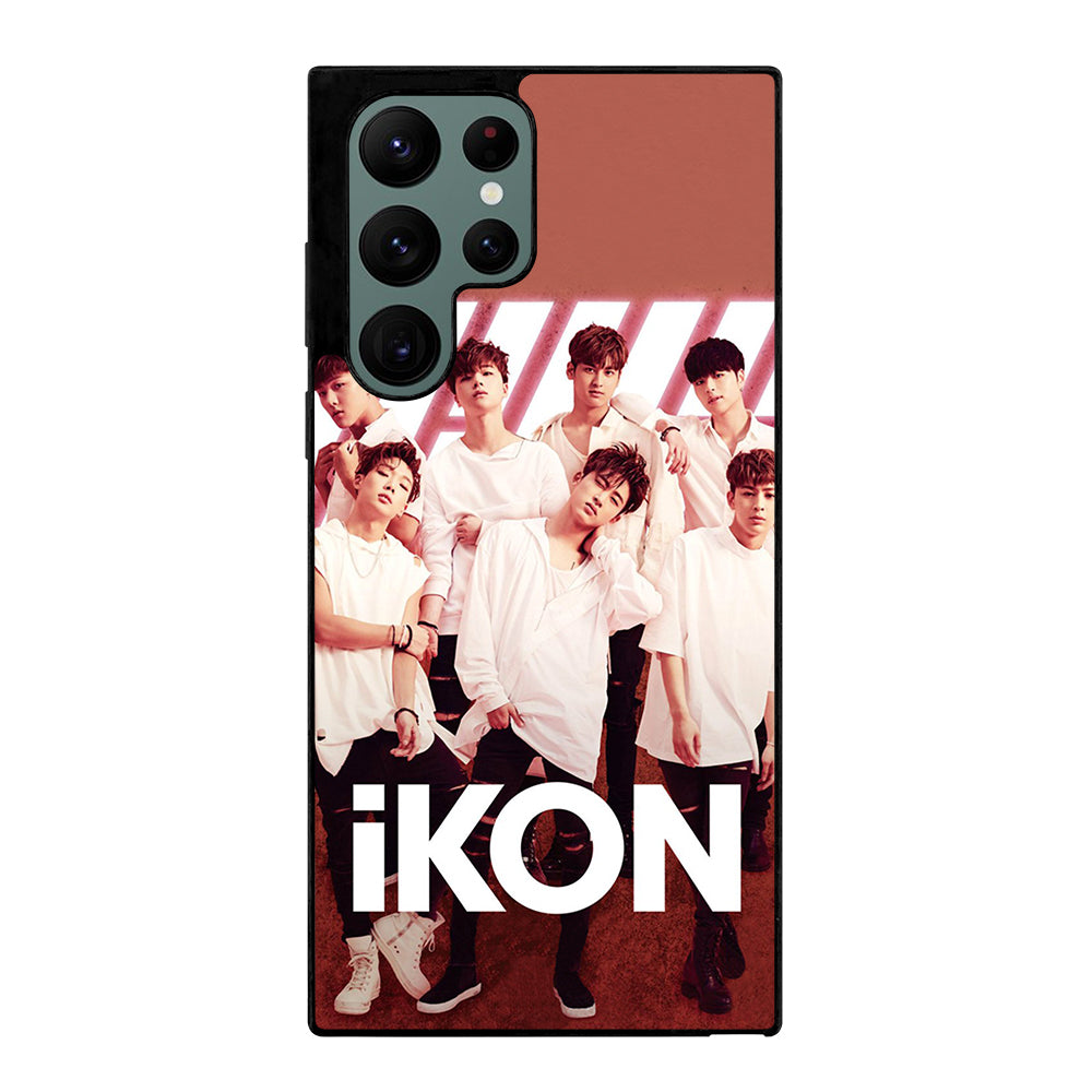 IKON GROUP KPOP Samsung Galaxy S22 Ultra Case Cover