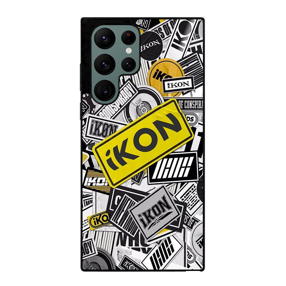 IKON KPOP LOGO Samsung Galaxy S22 Ultra Case Cover