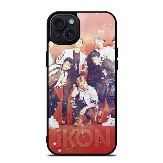 IKON GROUP KPOP 2 iPhone 15 Plus Case Cover