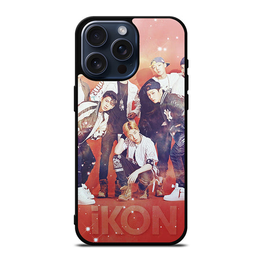 IKON GROUP KPOP 2 iPhone 15 Pro Max Case Cover