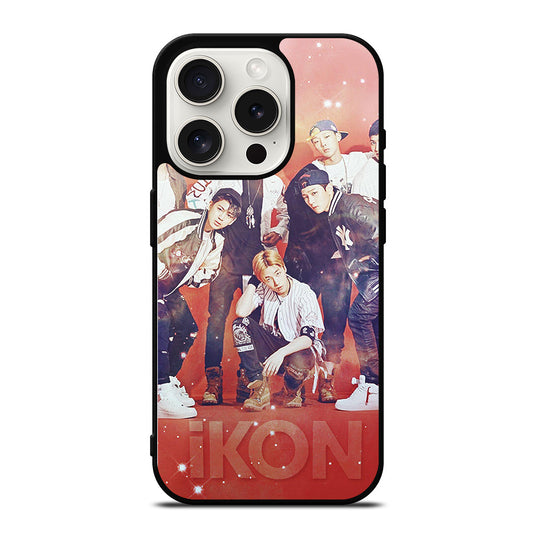 IKON GROUP KPOP 2 iPhone 15 Pro Case Cover