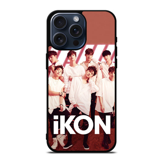 IKON GROUP KPOP iPhone 15 Pro Max Case Cover