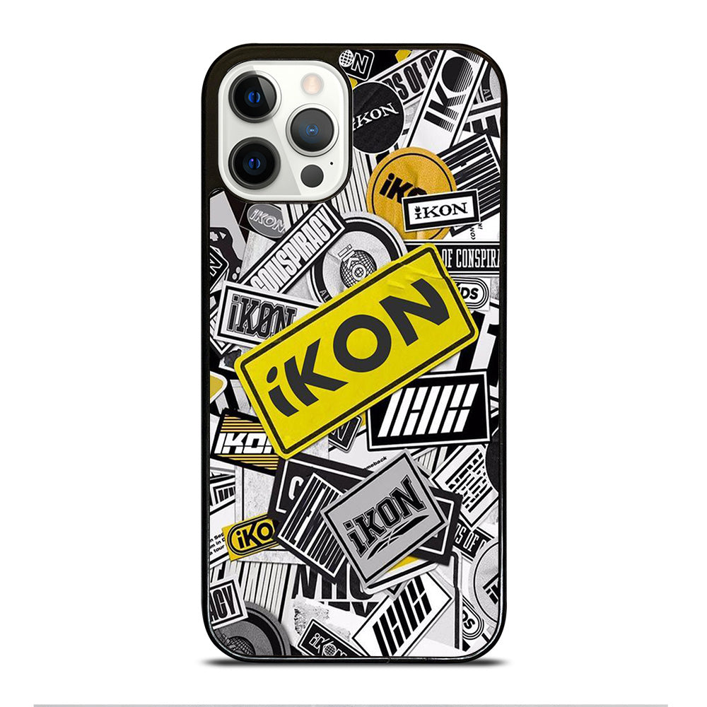 IKON KPOP LOGO iPhone 12 Pro Case Cover