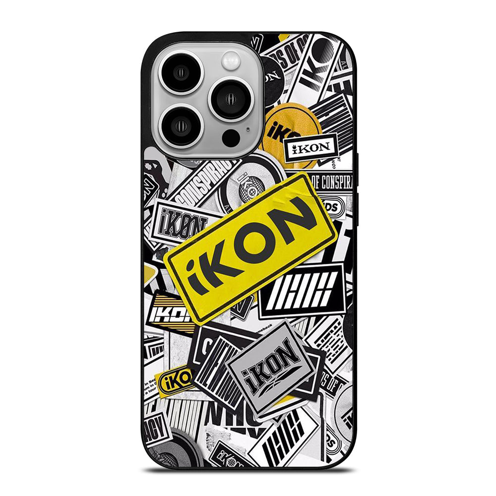 IKON KPOP LOGO iPhone 14 Pro Case Cover