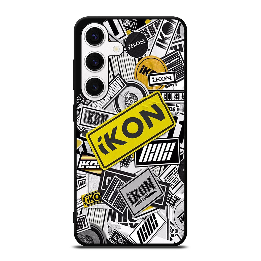 IKON KPOP LOGO Samsung Galaxy S24 Case Cover