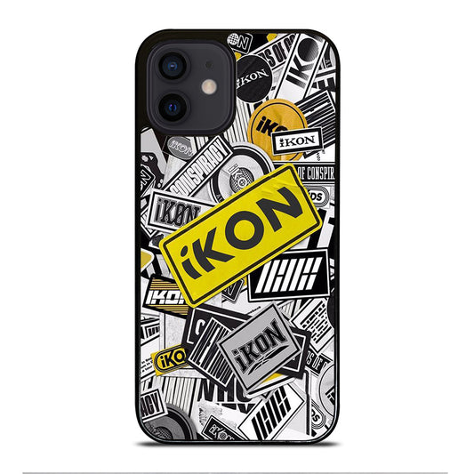 IKON KPOP LOGO iPhone 12 Mini Case Cover