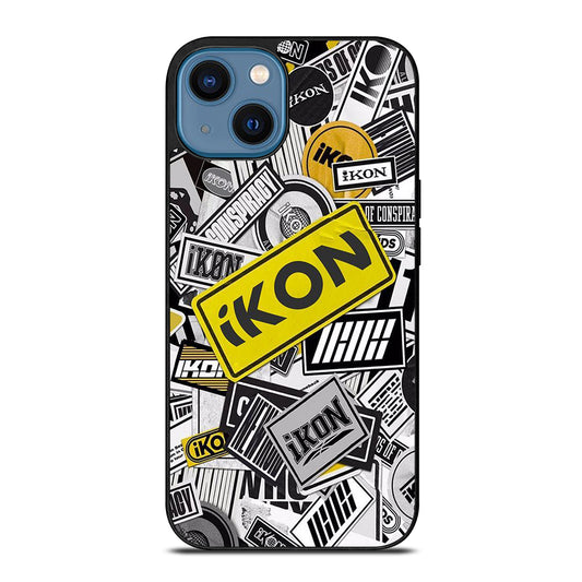 IKON KPOP LOGO iPhone 14 Case Cover